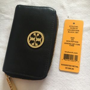 Tory Burch Verona zip coin case